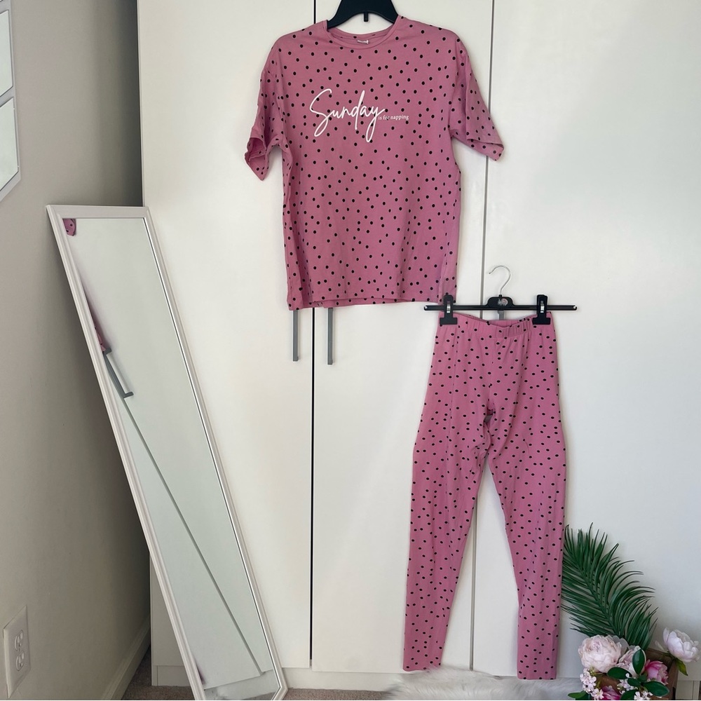 F&F Pink Pajama Set